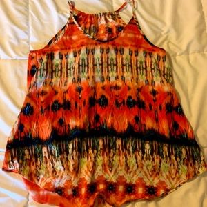 By & By patterned top